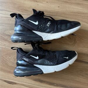 Nike Air Max 270 Black White Sneakers